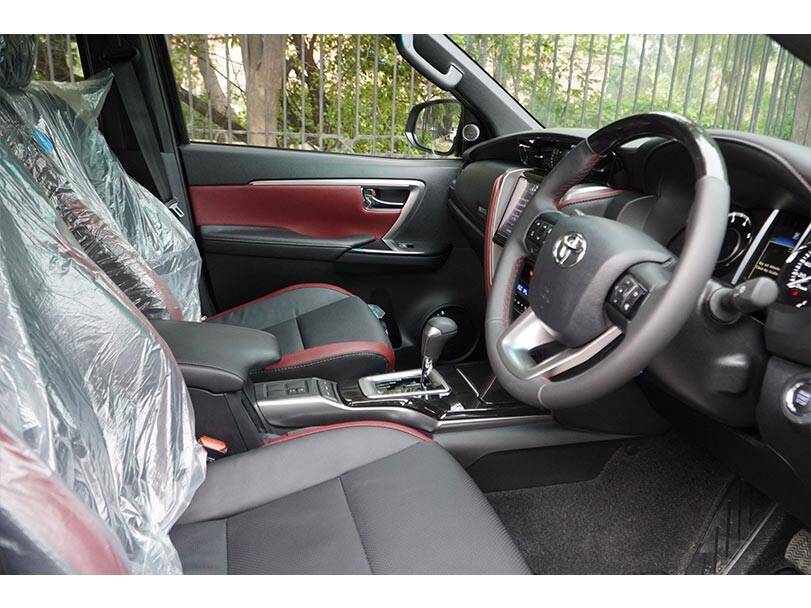 Toyota Fortuner 2025 Interior Front Seats