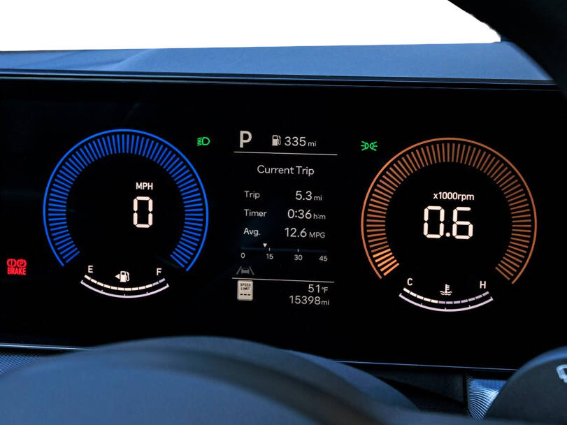 Hyundai Sonata 2025 Interior SpeedoMeter